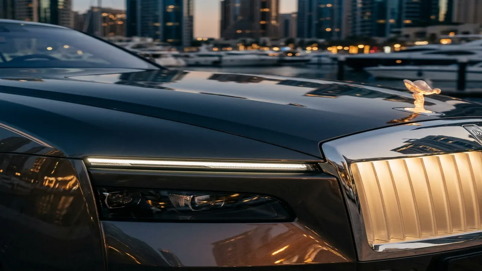 Rolls-Royce Spectre electric luxury coupe in Dubai